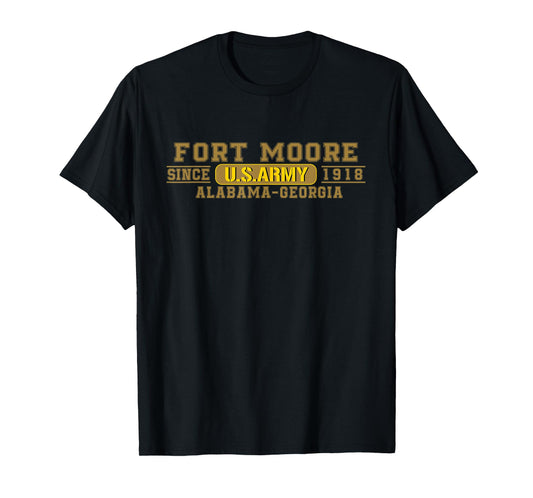 Fort Moore Us Army Base Ft Moore Georgia Ga Sand Hill Gift T-Shirt