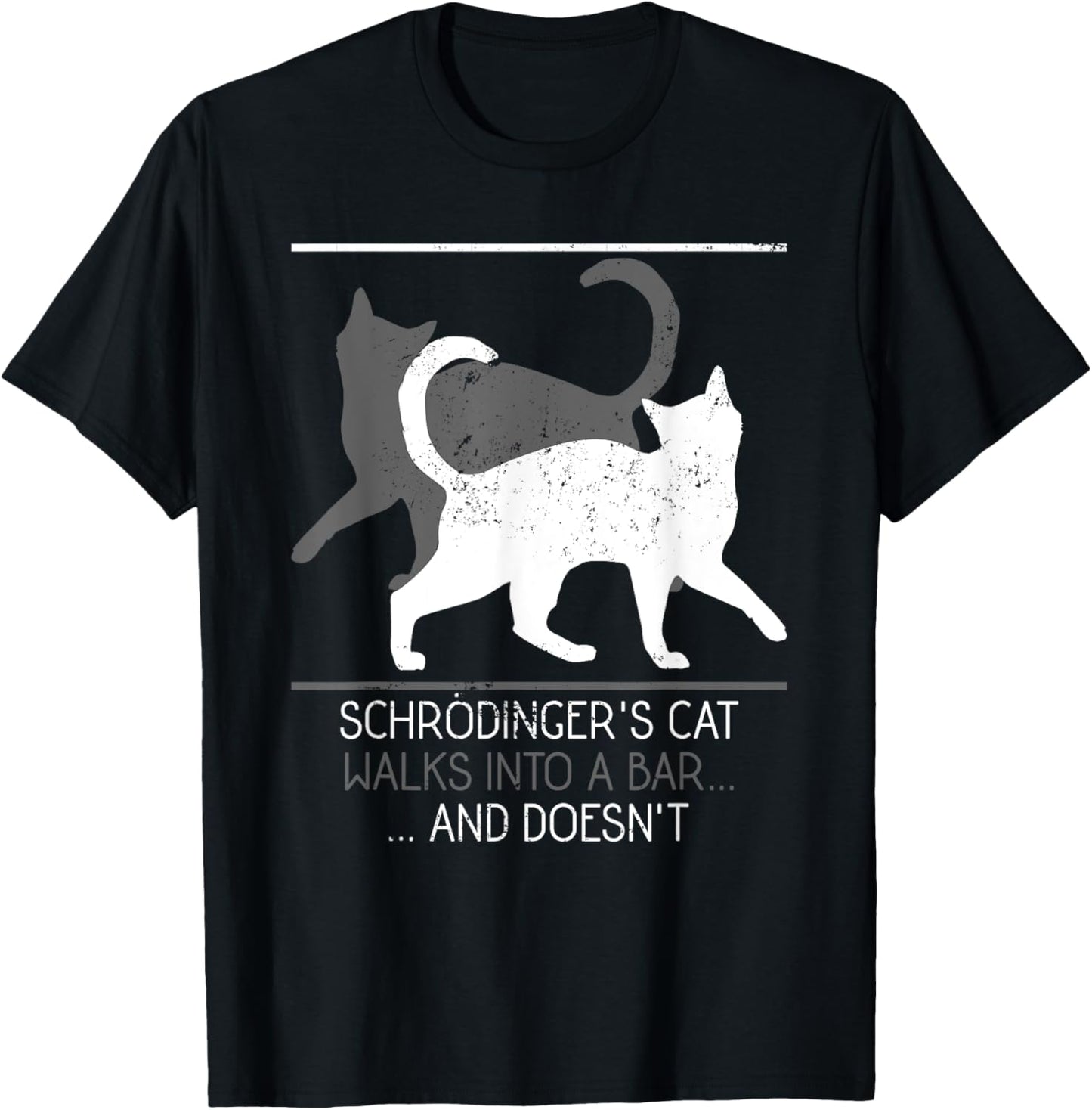 Funny Schrodingers Cat Physics T-Shirt