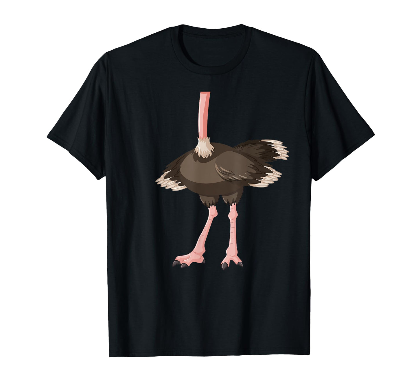 Ostrich Costume Cute Boys Girls Flightless Bird T-Shirt