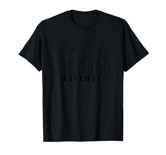 Atlanta Georgia Skyline ATL T-Shirt
