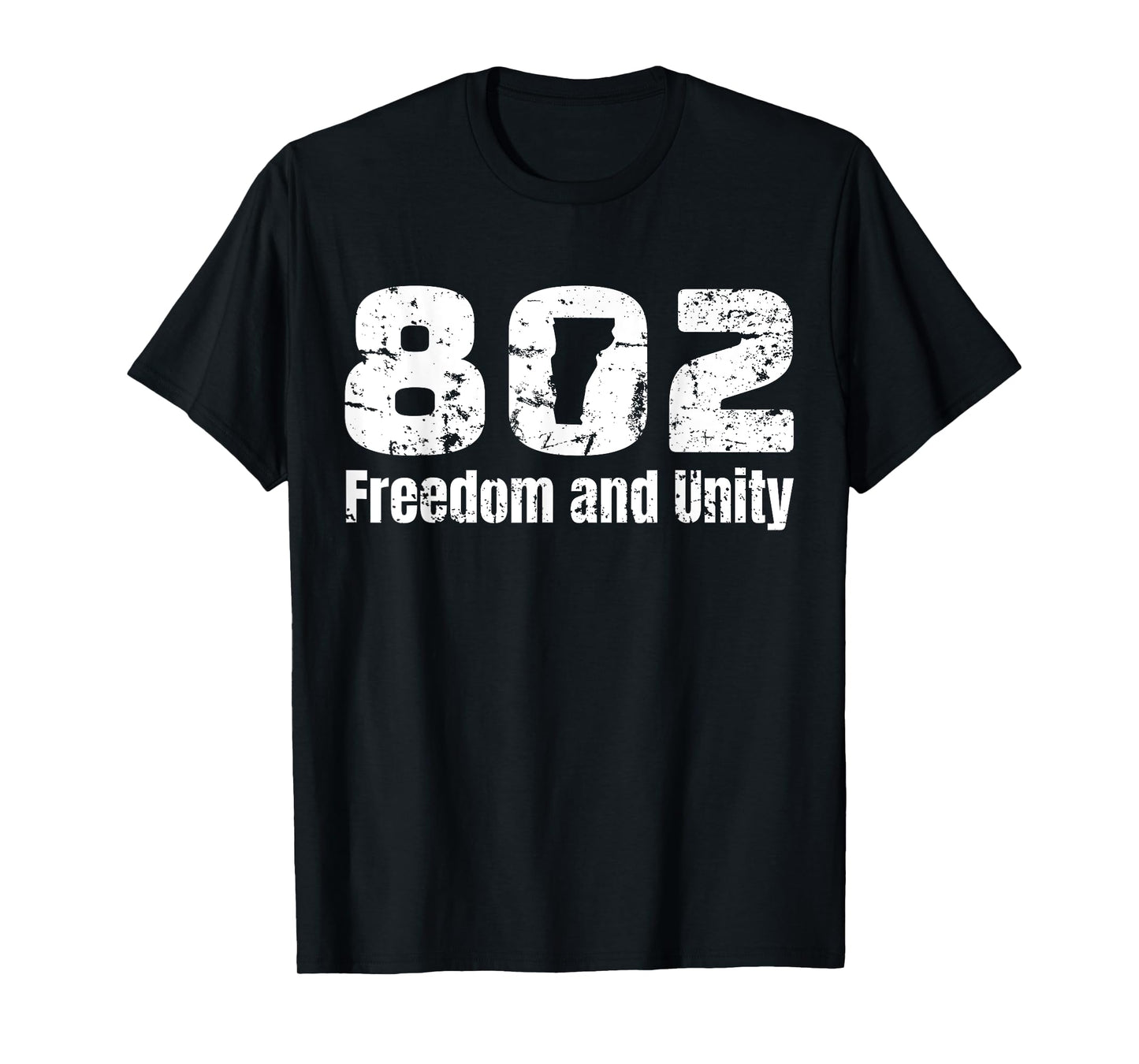 802 Vermont T-Shirt - Freedom and Unity