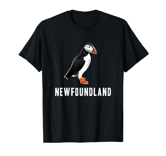 Puffin Newfoundland Canada Souvenir Gift T-Shirt