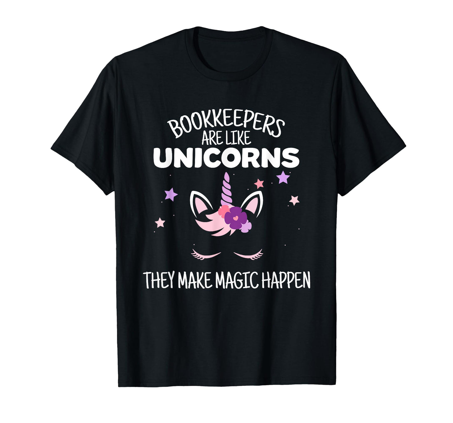 Unicorn Bookkeeper Gift, Bookkeeper T-Shirt