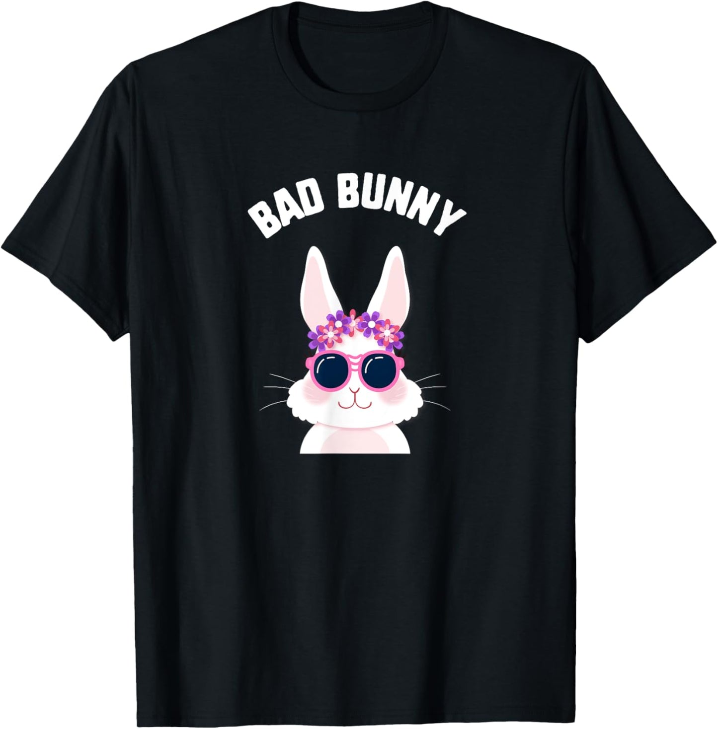 Easter Bad Bunny Sunglasses Kids Candy Spring Bunny Gift T-Shirt