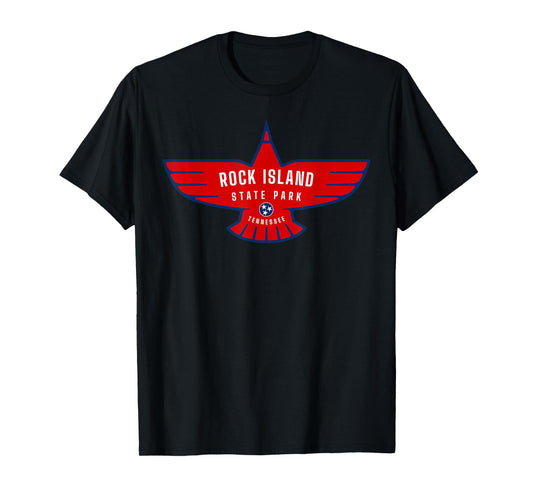 Rock Island State Park Tennessee TN Eagle Bird Vacation T-Shirt