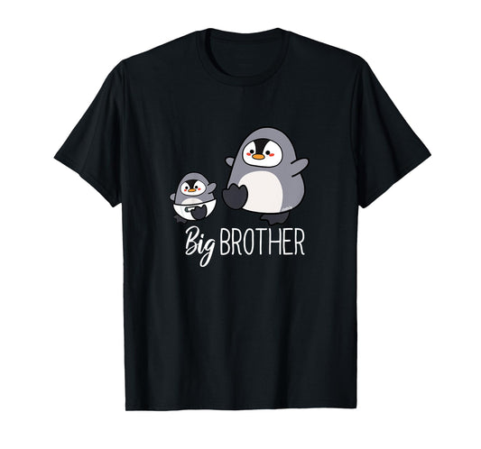 Kids Big Brother Shirt Penguin T-Shirt