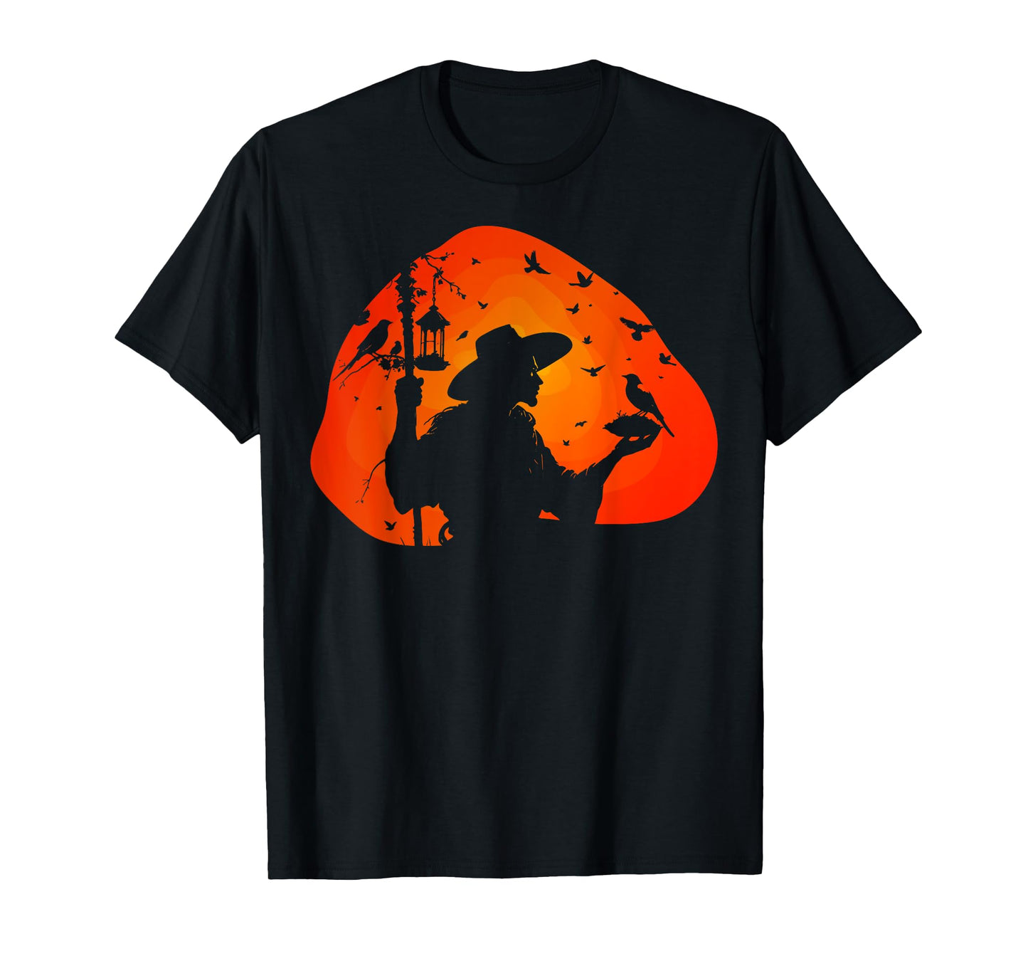 Bird Feeding Funny Birdwatching T-Shirt