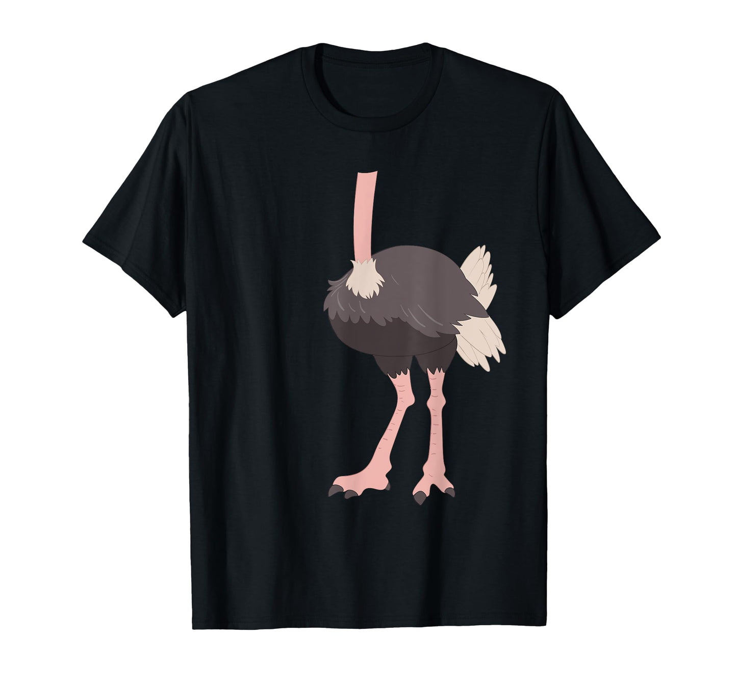 Ostrich Costume - Safari Animal Lover Zookeeper T-Shirt