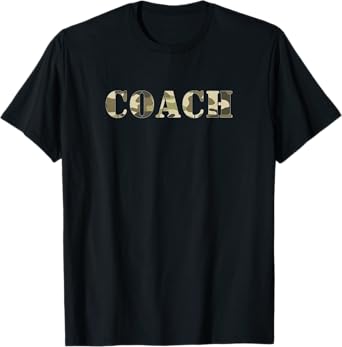 Coach Camo Army T-Shirt