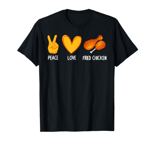Cute Fried Chicken Design For Men Women Fried Chicken Lover T-Shirt