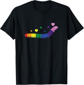 Awesome Rainbow Millipede For LGBTQ Gay Millipede Pet Owner T-Shirt