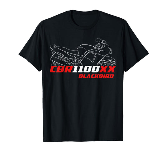 CBR1100XX Blackbird 1996–2007 for Riders, Motorcycle T-Shirt