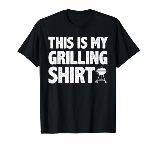 Funny Grilling Art For Men Women Barbecue Meat Smoking BBQ T-Shirt