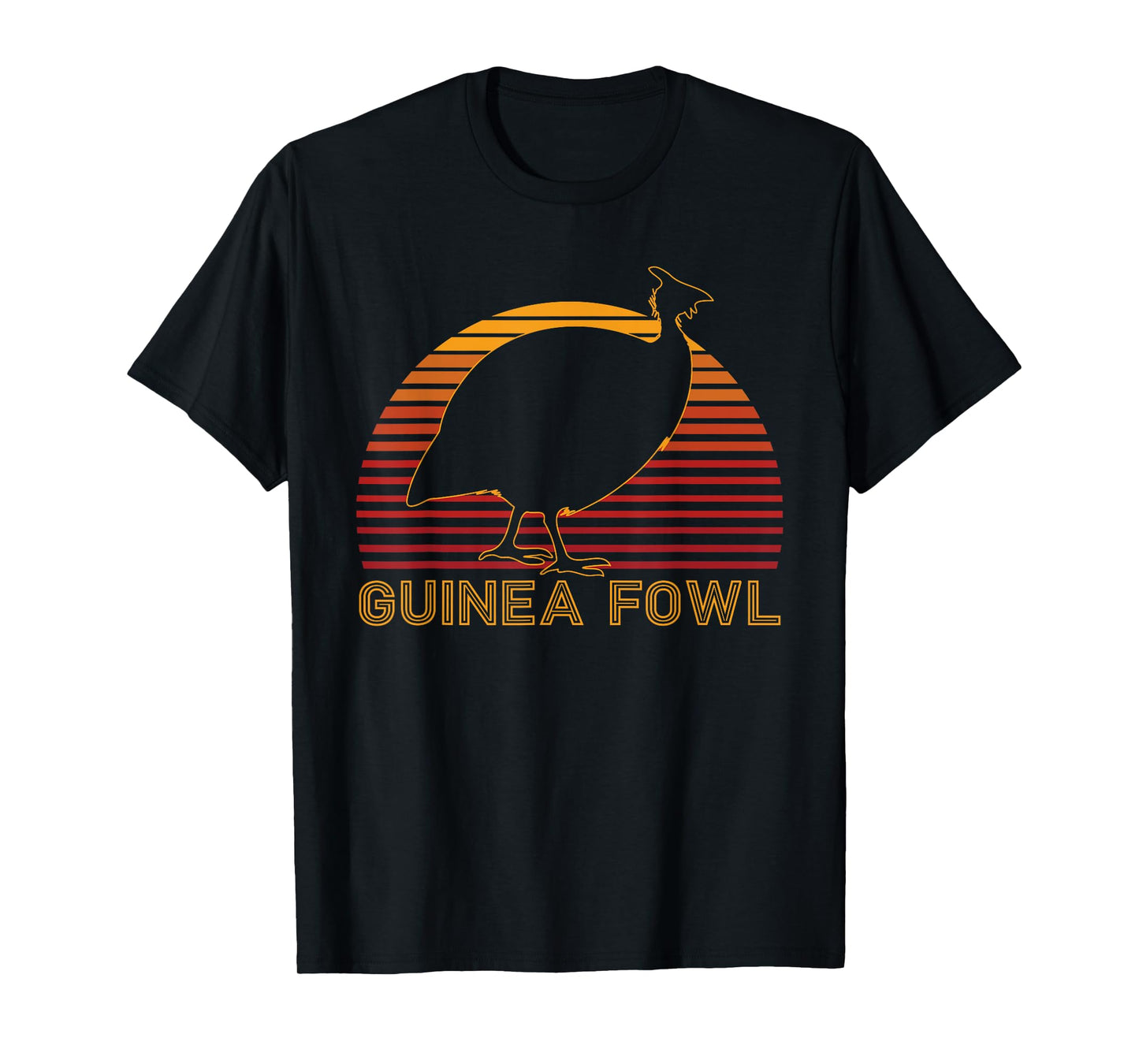 Retro Guinea Fowl T-Shirt