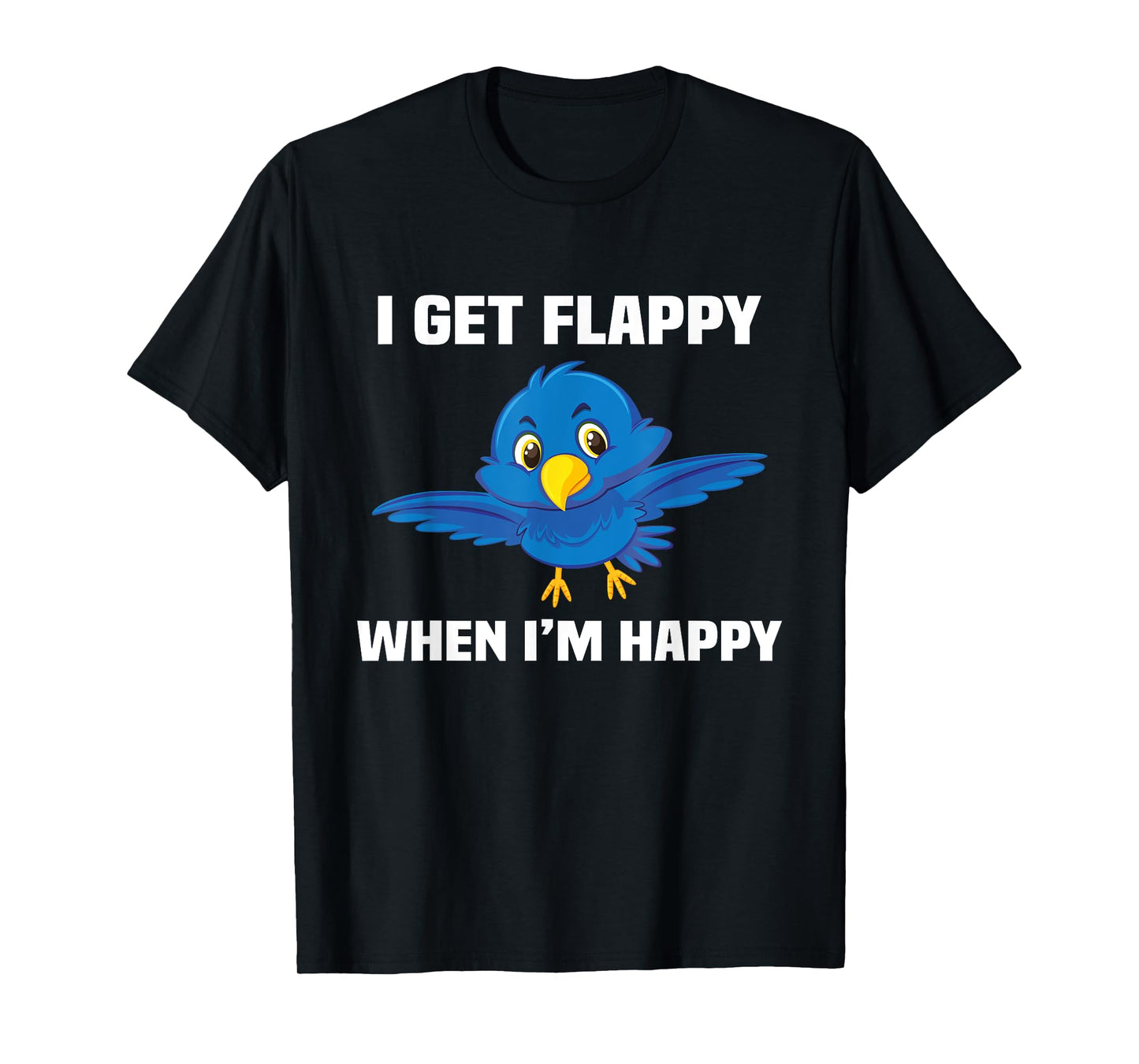 I Get Flappy When I’m Happy Autism Awareness Day Boys T-Shirt