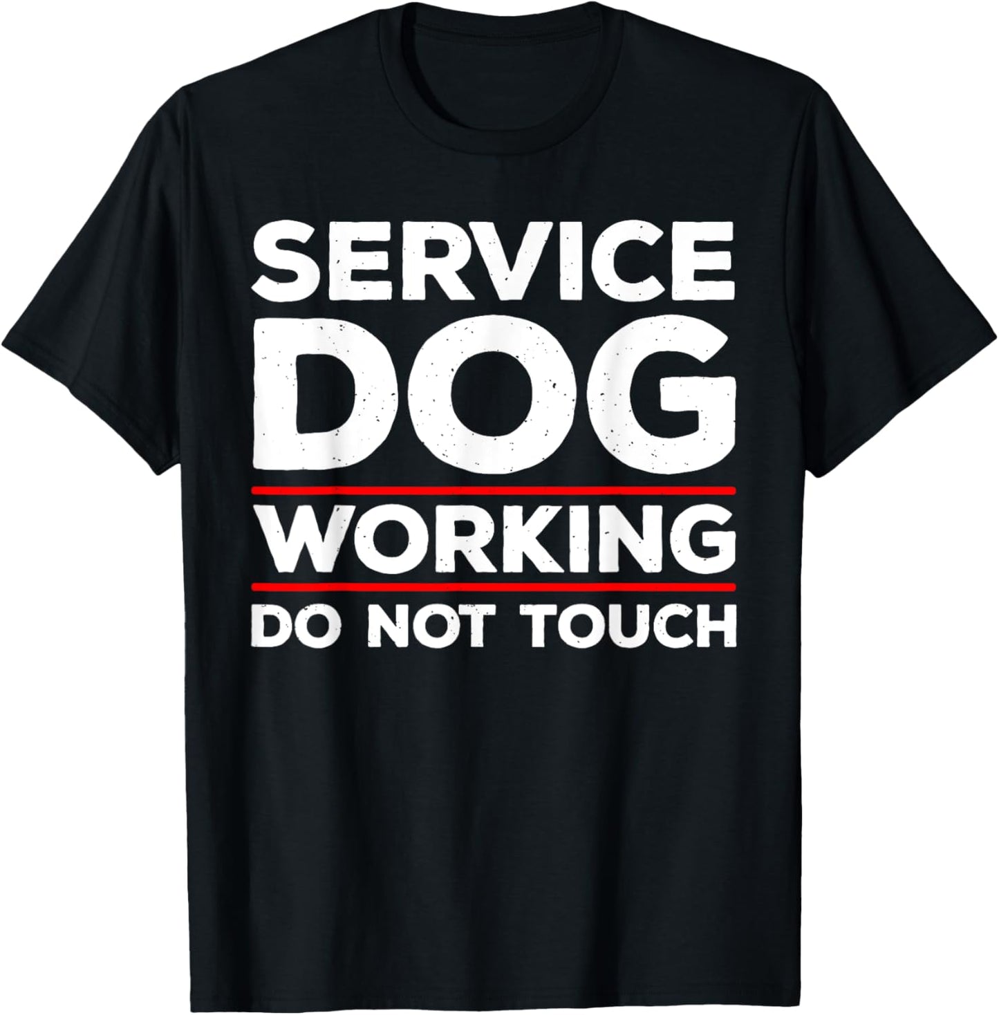 Funny Service Dog Design For Men Women Service Dog Trainer T-Shirt
