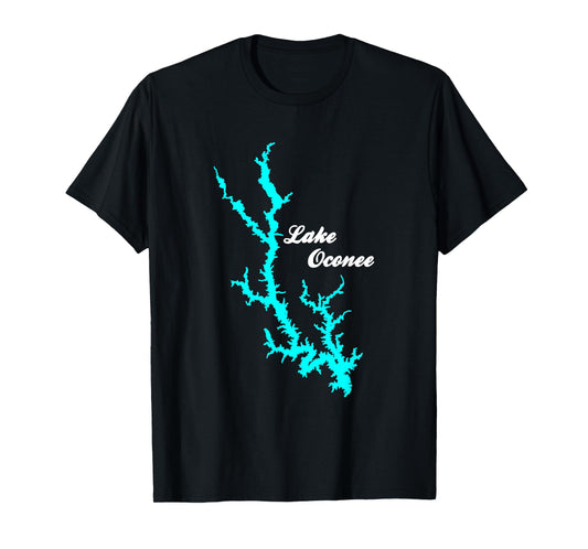 Minimalist Lake Oconee - Georgia T-Shirt