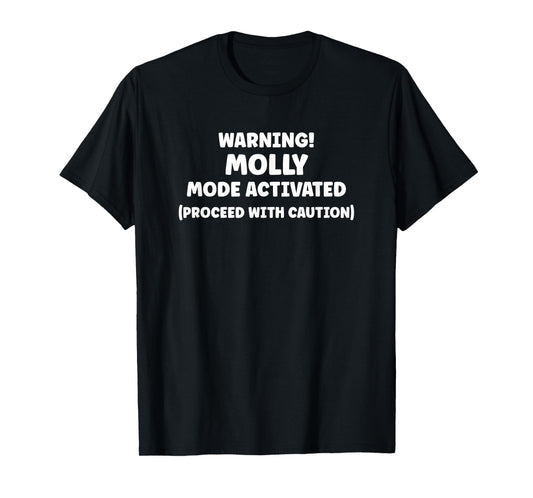 MOLLY Personalized Women's Gift Custom MOLLY T-Shirt