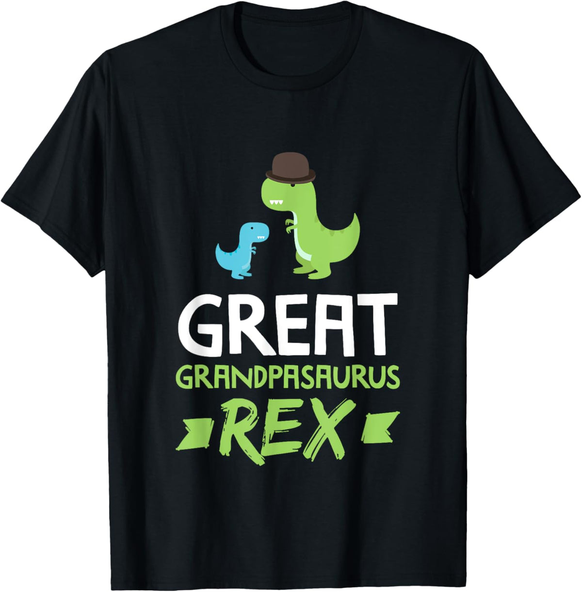 Mens Great Grandpasaurus Rex Grandpa Saurus Dino Din T-Shirt