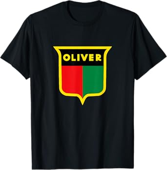 Oliver Tractors Vintage Logo Retro Farming Apparel T-Shirt