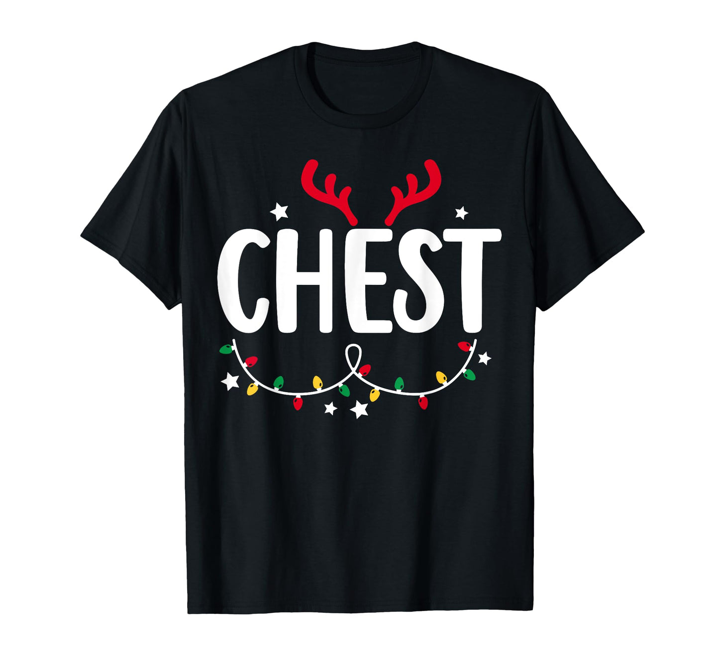 Chest Nuts Funny Christmas Chestnuts Couple Matching Outfit T-Shirt