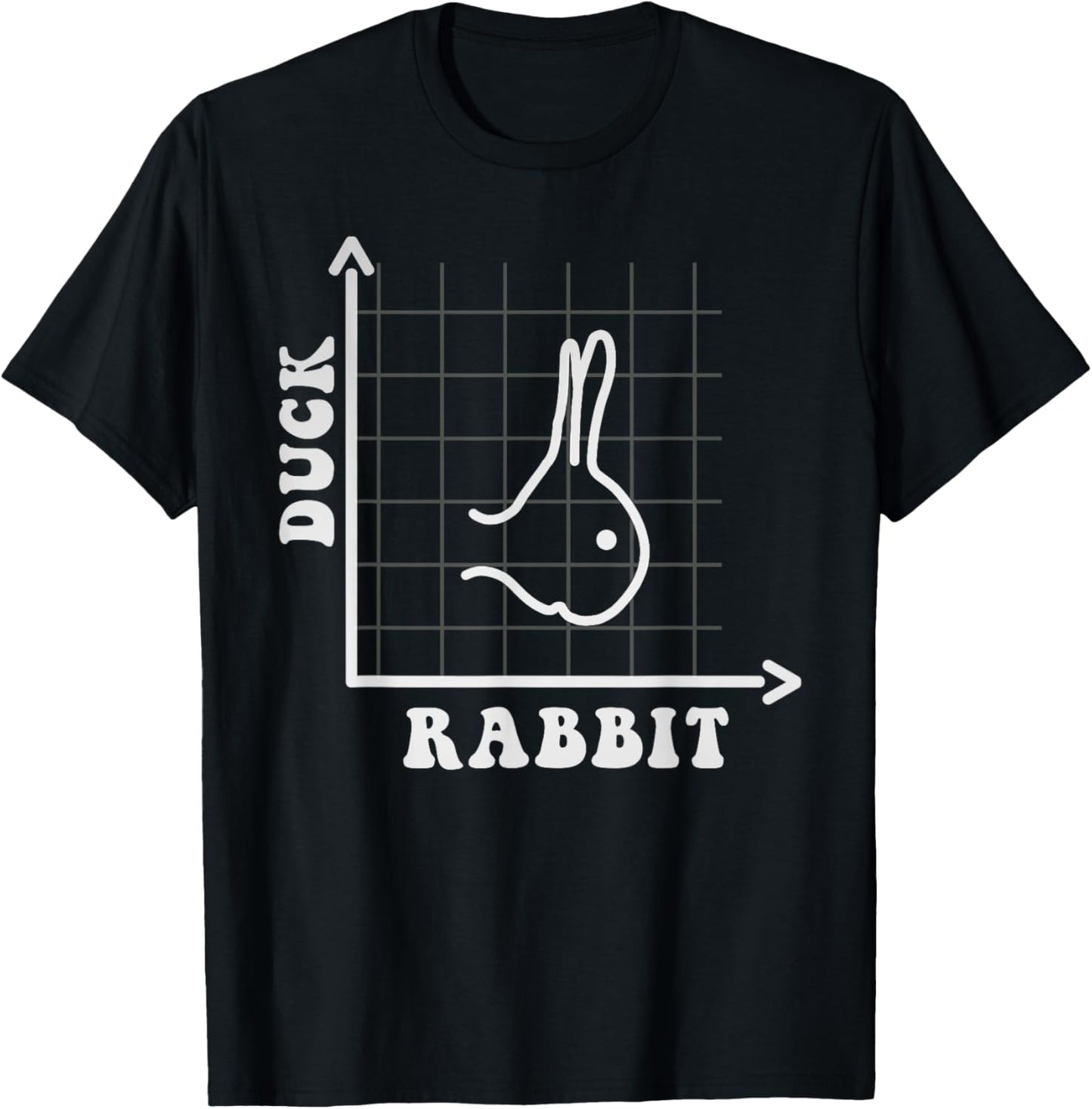 Wittgensteins Rabbit Duck Illusion Physics Nerd Math Geek T-Shirt