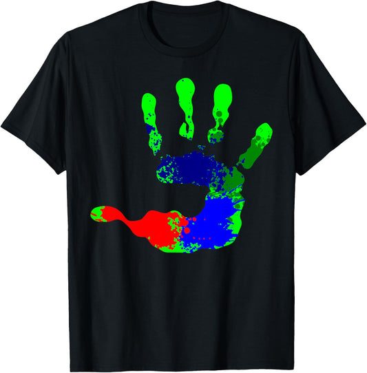 Hi five - boy girl hand as birthday tee I'm 5 T-Shirt