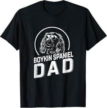 Boykin Spaniel Dad Dog Owner Gifts Men Dog Dad Father's Day T-Shirt