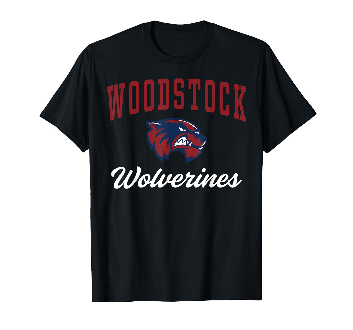 Woodstock High School Wolverines T-Shirt C3 T-Shirt