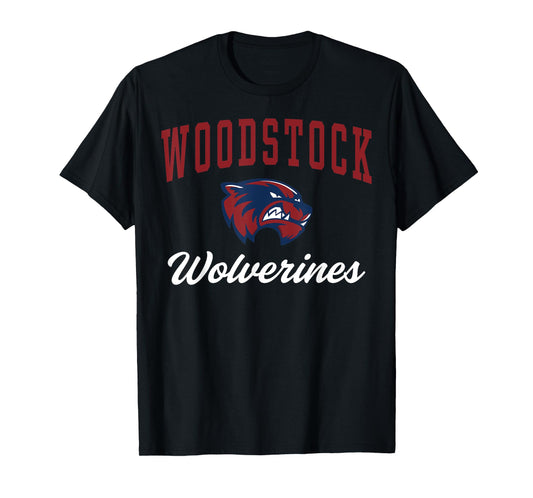 Woodstock High School Wolverines T-Shirt C3 T-Shirt