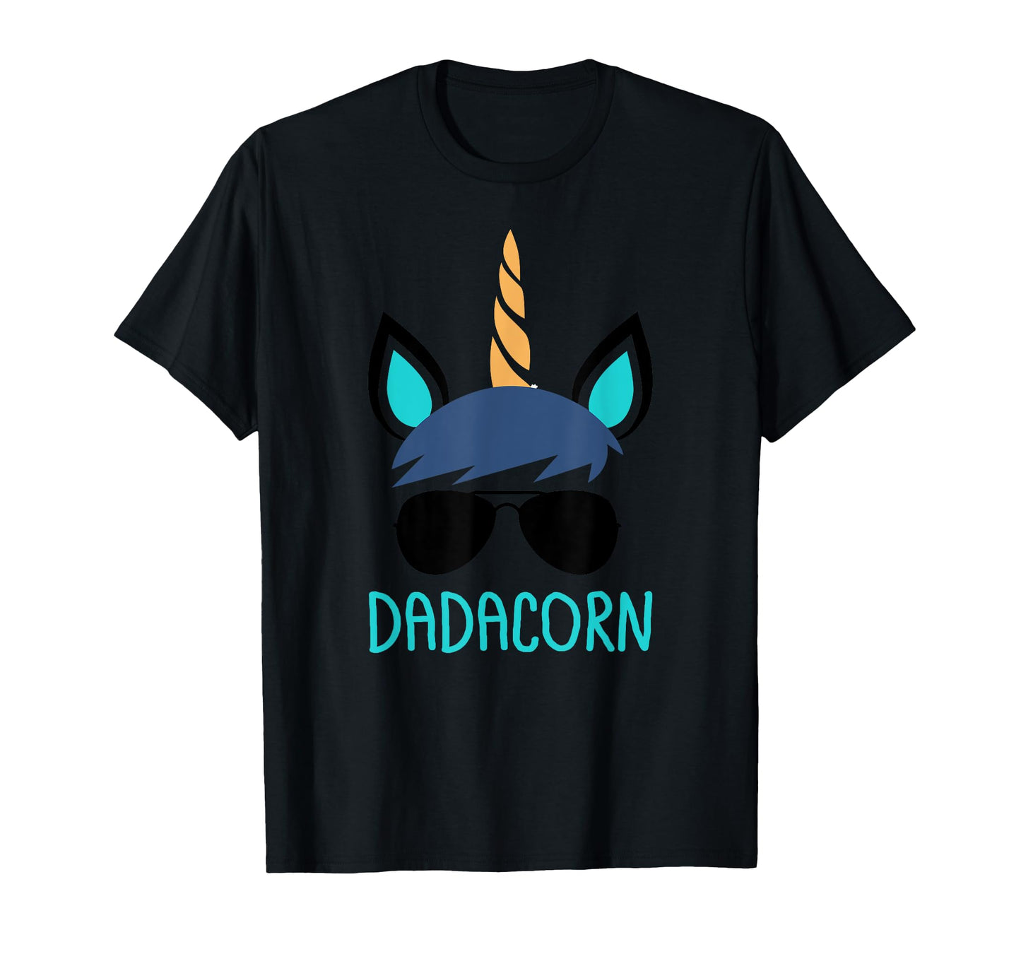 Dadacorn Unicorn Dad T-Shirt Father's Day Gift T-Shirt