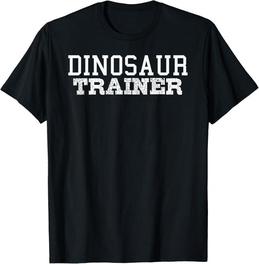 Dinosaur Trainer Mom Dad Lazy Costume T-Shirt
