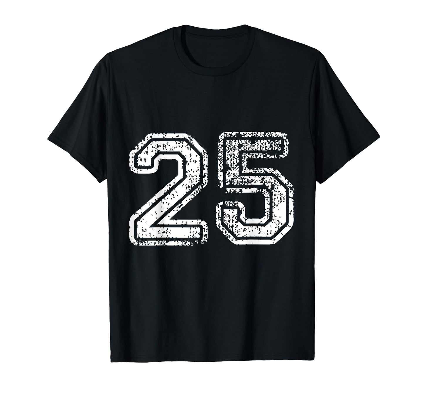 Distressed Number 25 Jersey T-Shirt T-Shirt