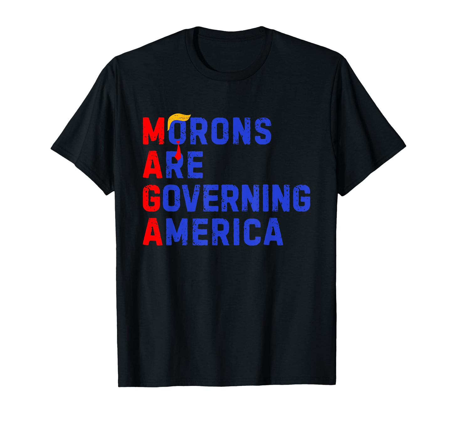 Morons Are Governing America Funny Trump 2024 T-Shirt