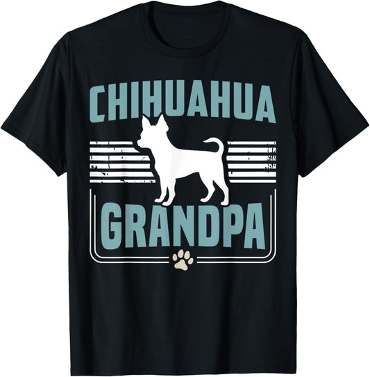 Chihuahua Grandpa Chihuahua Dog T-Shirt