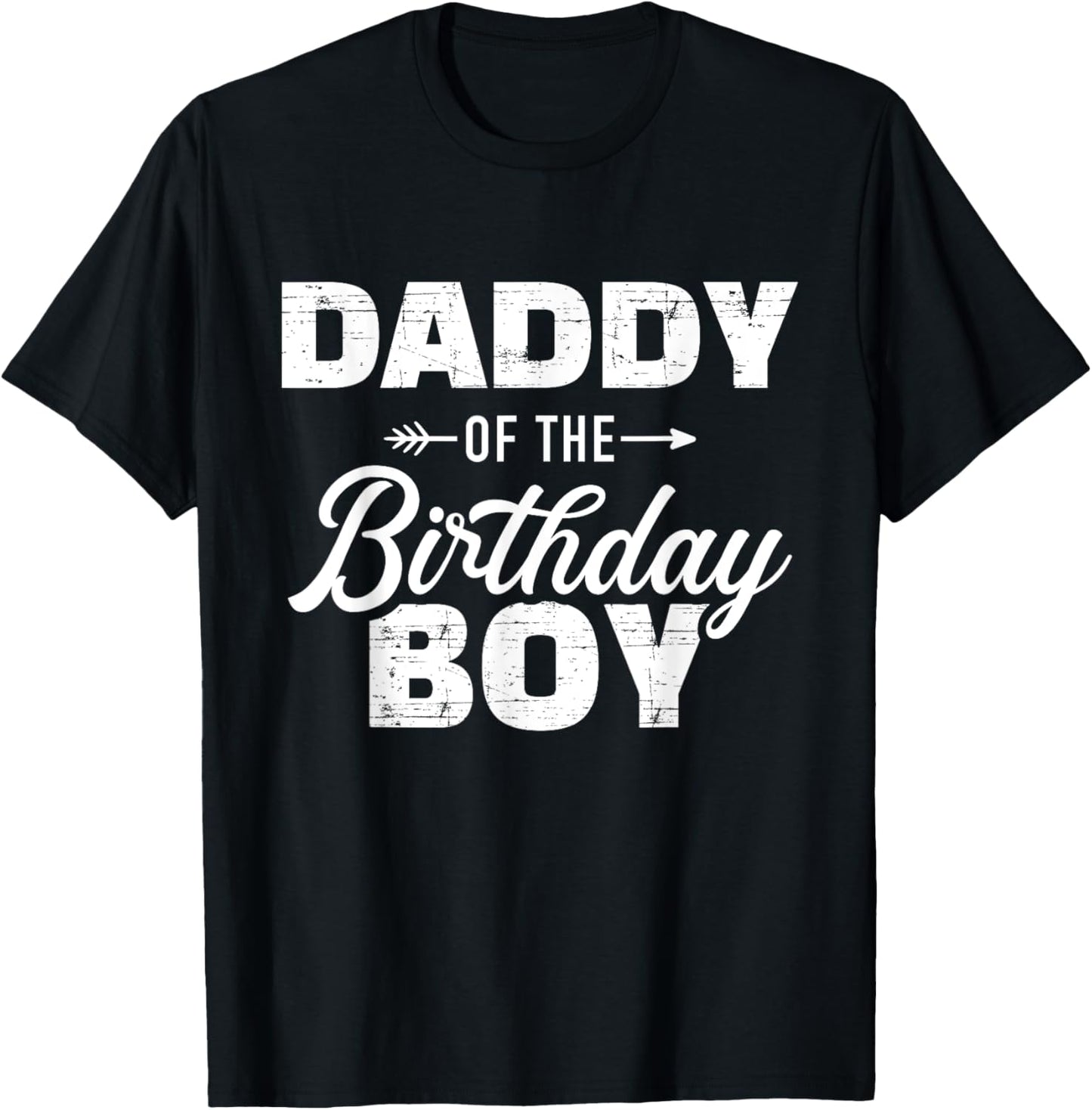 Daddy of the birthday boy son matching family for dad T-Shirt