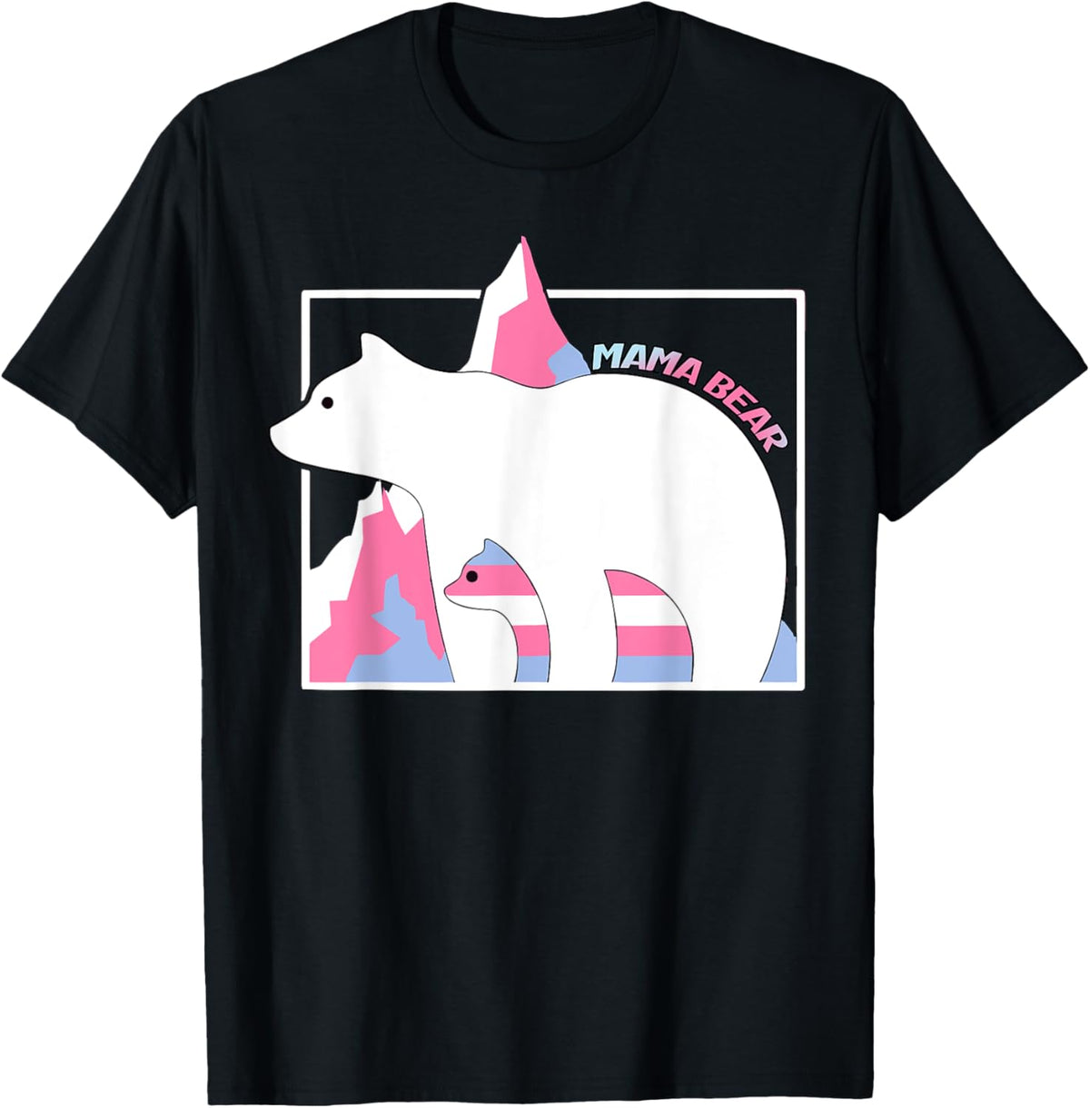 Protect Trans Kids Shirt Mama Bear LGBTQ Transgender Support T-Shirt