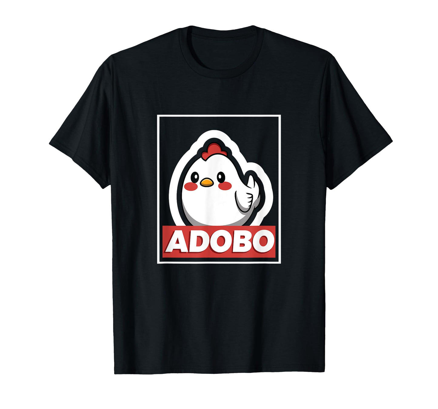 Adobo Chicken Kawaii Philippines Shirt Filipino Food Gift T-Shirt