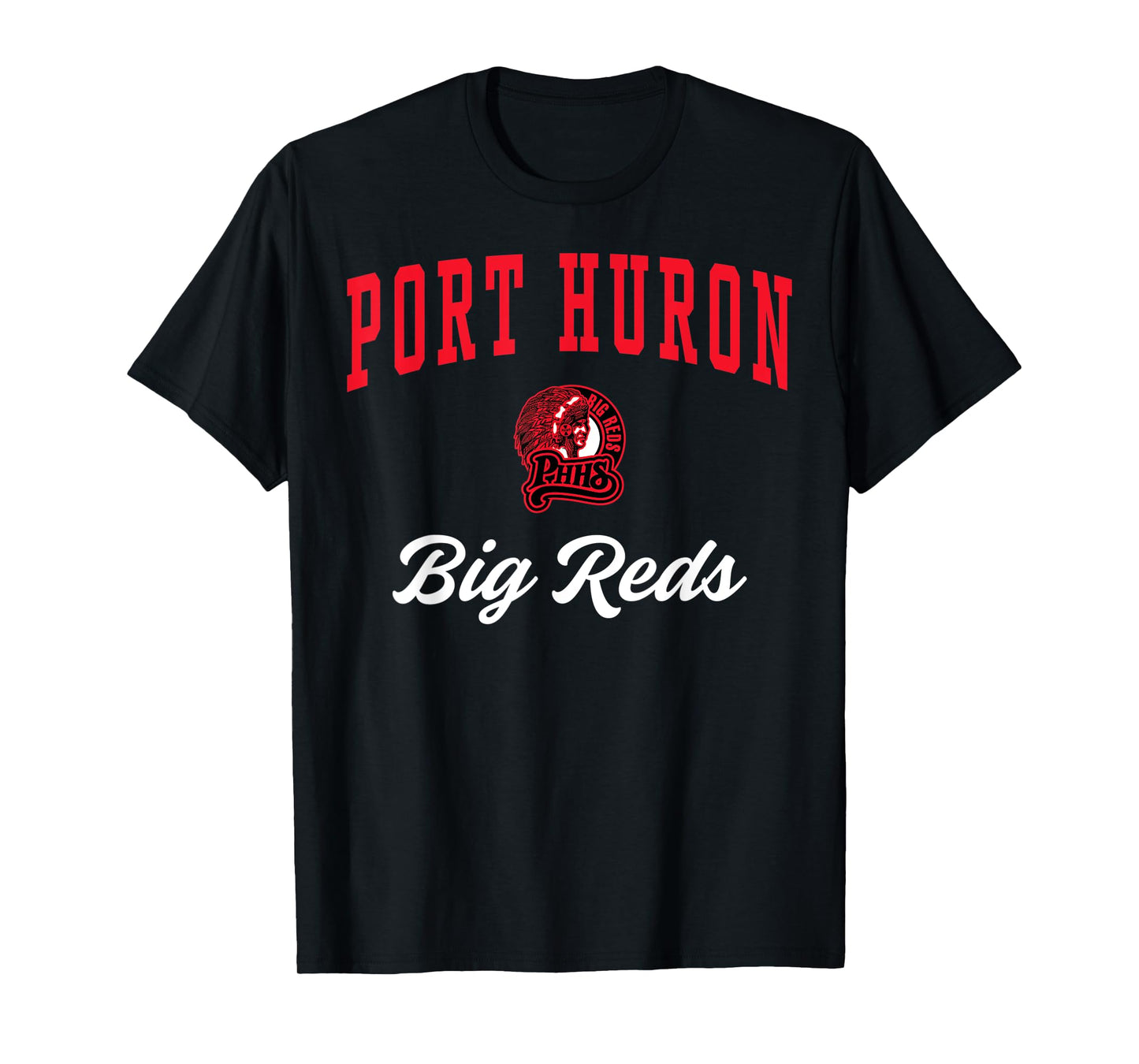Port Huron High School Big Reds T-Shirt C3