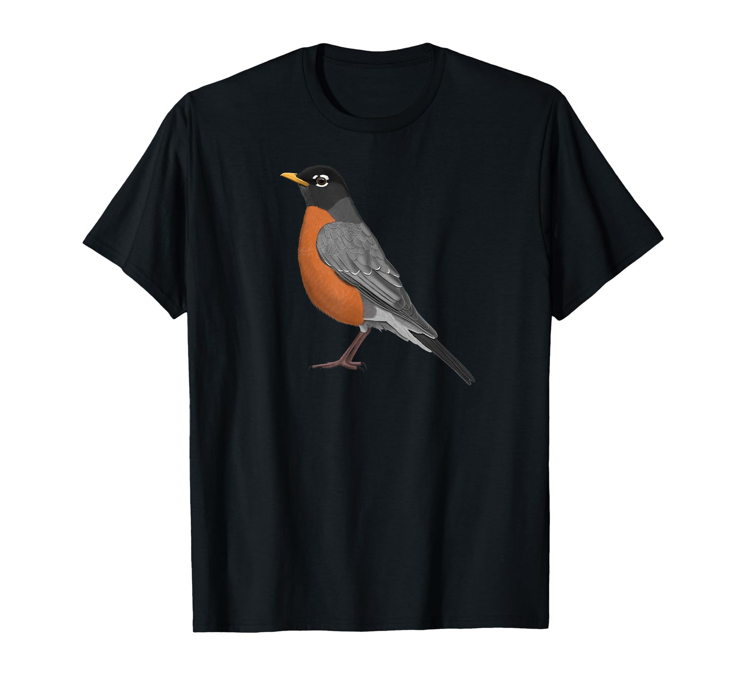 American Robin Bird Birder Birdlover Birdwatcher Animal T-Shirt
