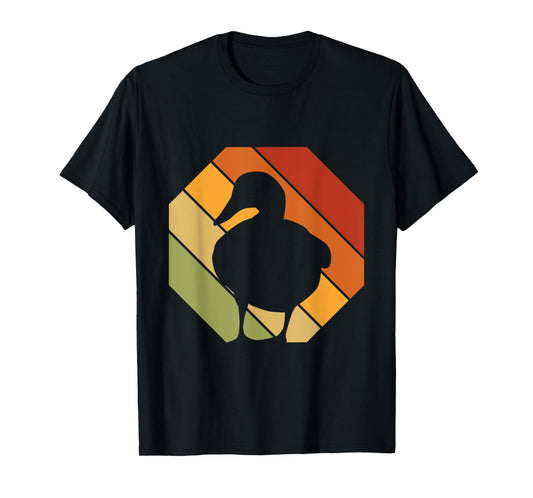 Retro Duck Water Bird - Vintage Duck T-Shirt