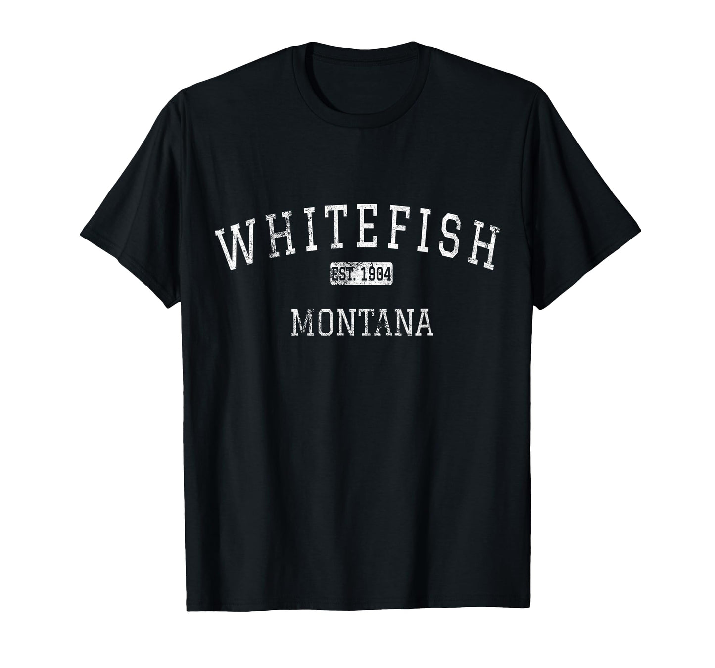 Whitefish Montana MT Vintage T-Shirt
