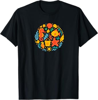 Seahorse Fish & Sea Life Beach Fun for Ocean Aquatic Lovers T-Shirt