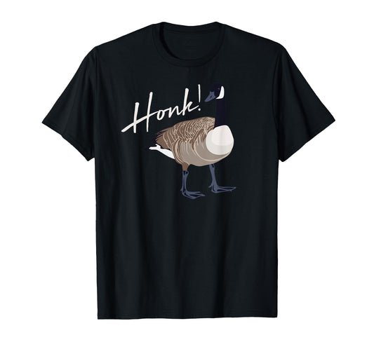 Canadian Goose Shirt Honk Funny Cute Bird Hunter Gift T-Shirt