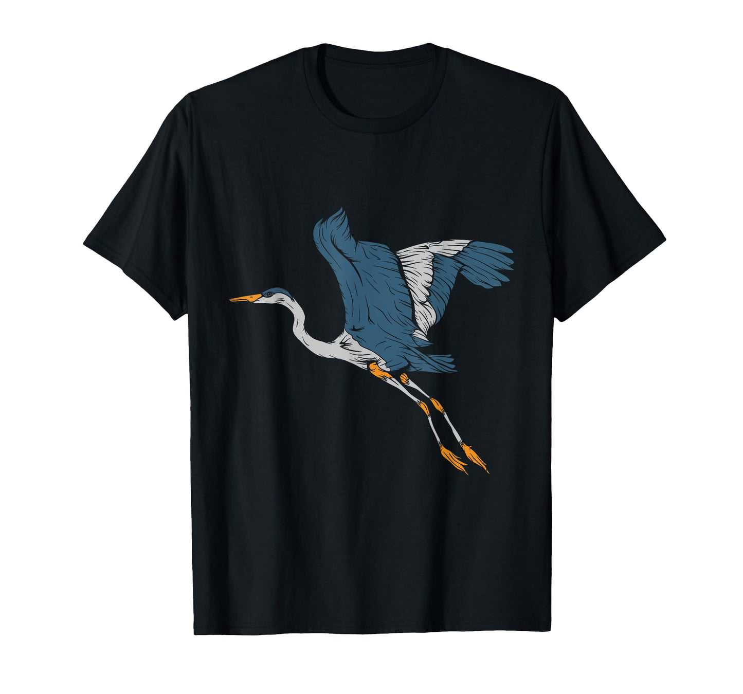 Great Blue Heron Taking Flight T-Shirt