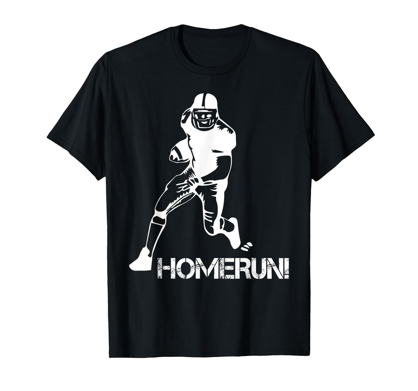 Homerun Football Funny Football Baseball Mix Up Humor T-Shirt