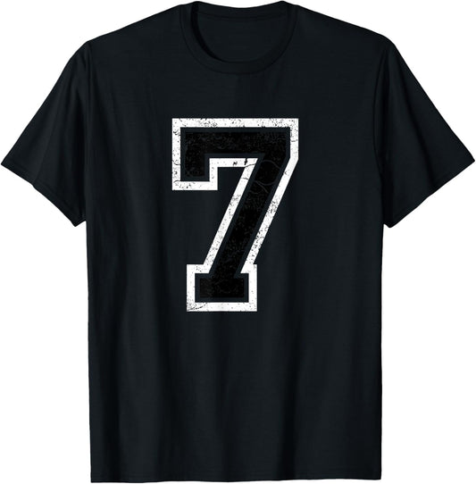 7th Birthday - Number 7 T-Shirt
