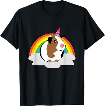 Guinea Pig Unicorn Shirt | Cute Guinea Pig Tshirt T-Shirt
