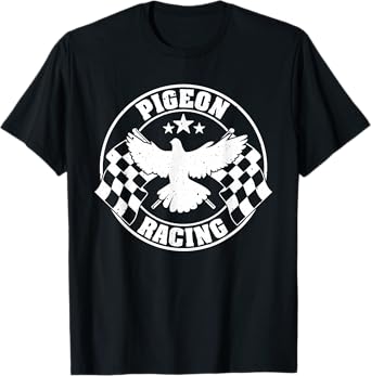 Funny Pigeon Gift For Bird Lovers Cool Pigeon Racing Homing T-Shirt