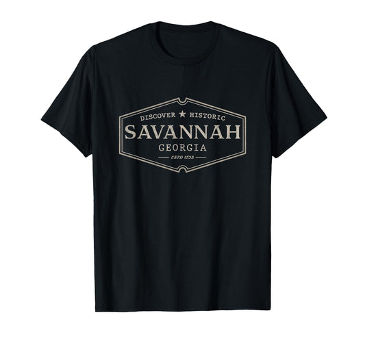 Savannah Georgia | Savannah GA Historic T-Shirt